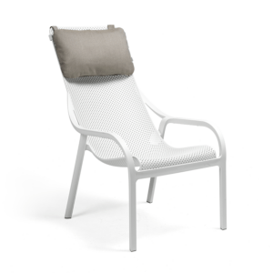 Cojín Apoyacabezas Grigio Sunbrella para Poltrona Net Lounge