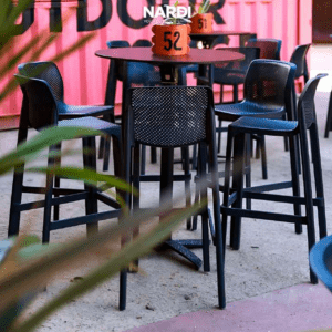 Stool para Exterior Net Bar
