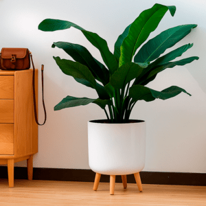 Maceta de Autorriego Wood Cylinder M
