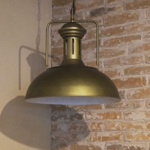 Lámpara Cobre Cepillado