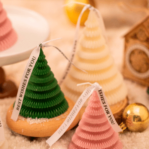Vela Origami Navidad C
