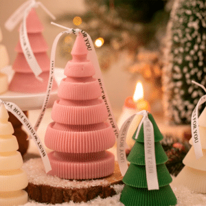 Vela Origami Navidad D